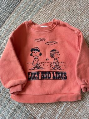 Zara Kids + Peanuts crewneck sweatshirt